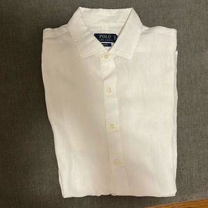 Polo Ralph Lauren
Custom Fit Linen Chambray Shirt